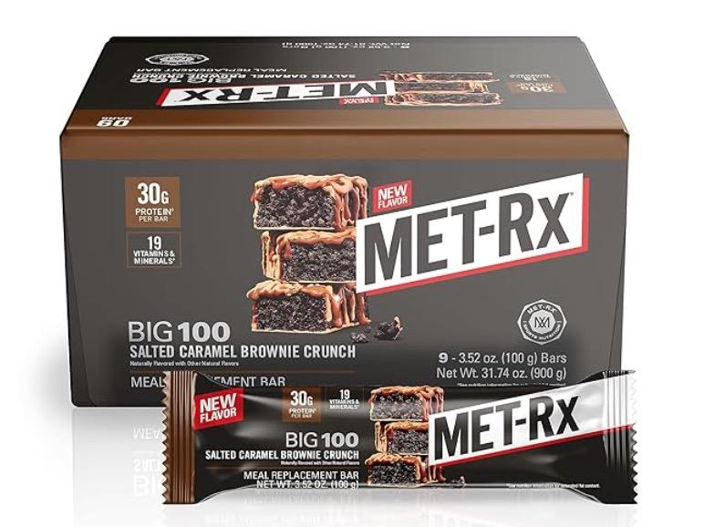 Met-Rx Big 100 Protein Bar 9 Pack for $14.15