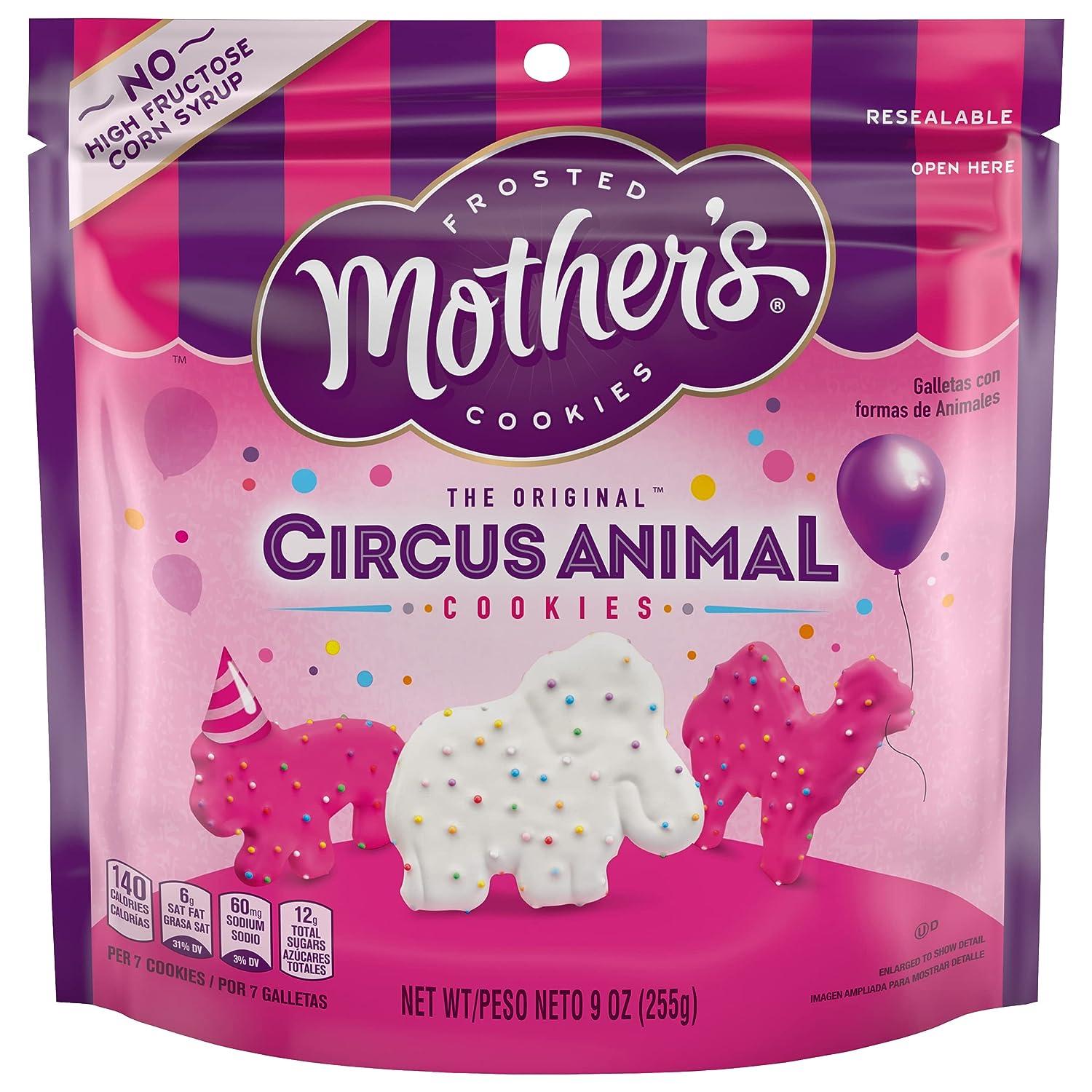 Mothers Circus Frosted Circus Animal Cookies for $2.13
