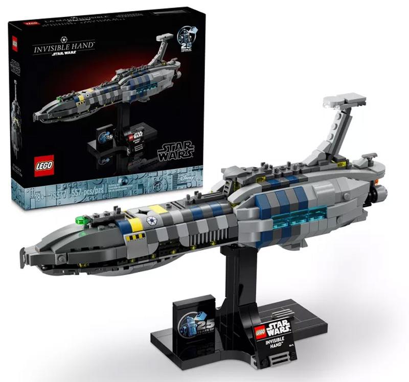 Lego Star Wars Invisible Hand 25th Building Set 75377 for $39.99 Shipped