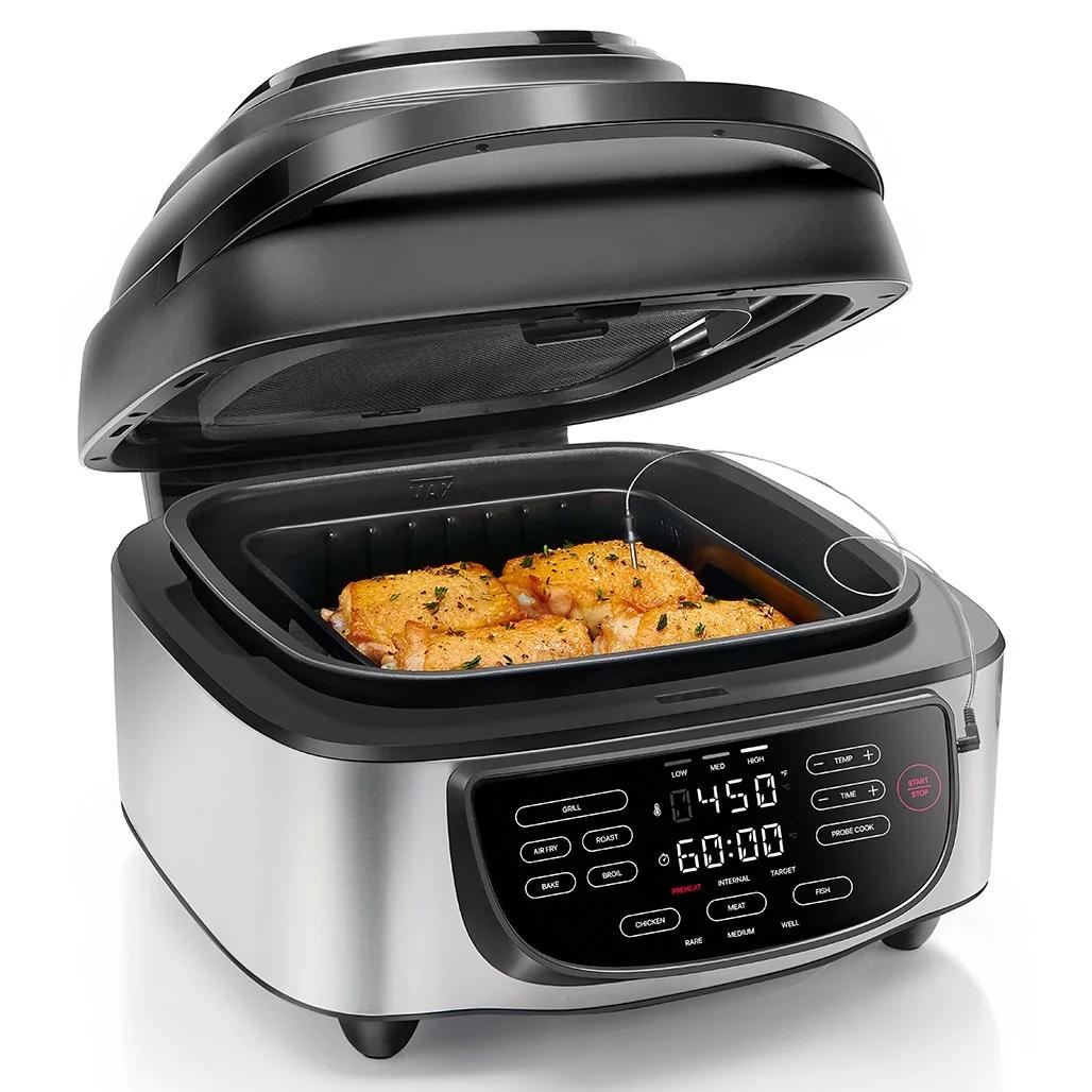 Chefman 5-in-1 Air Fryer + Indoor Grill with Thermometer for $47.38 Shipped