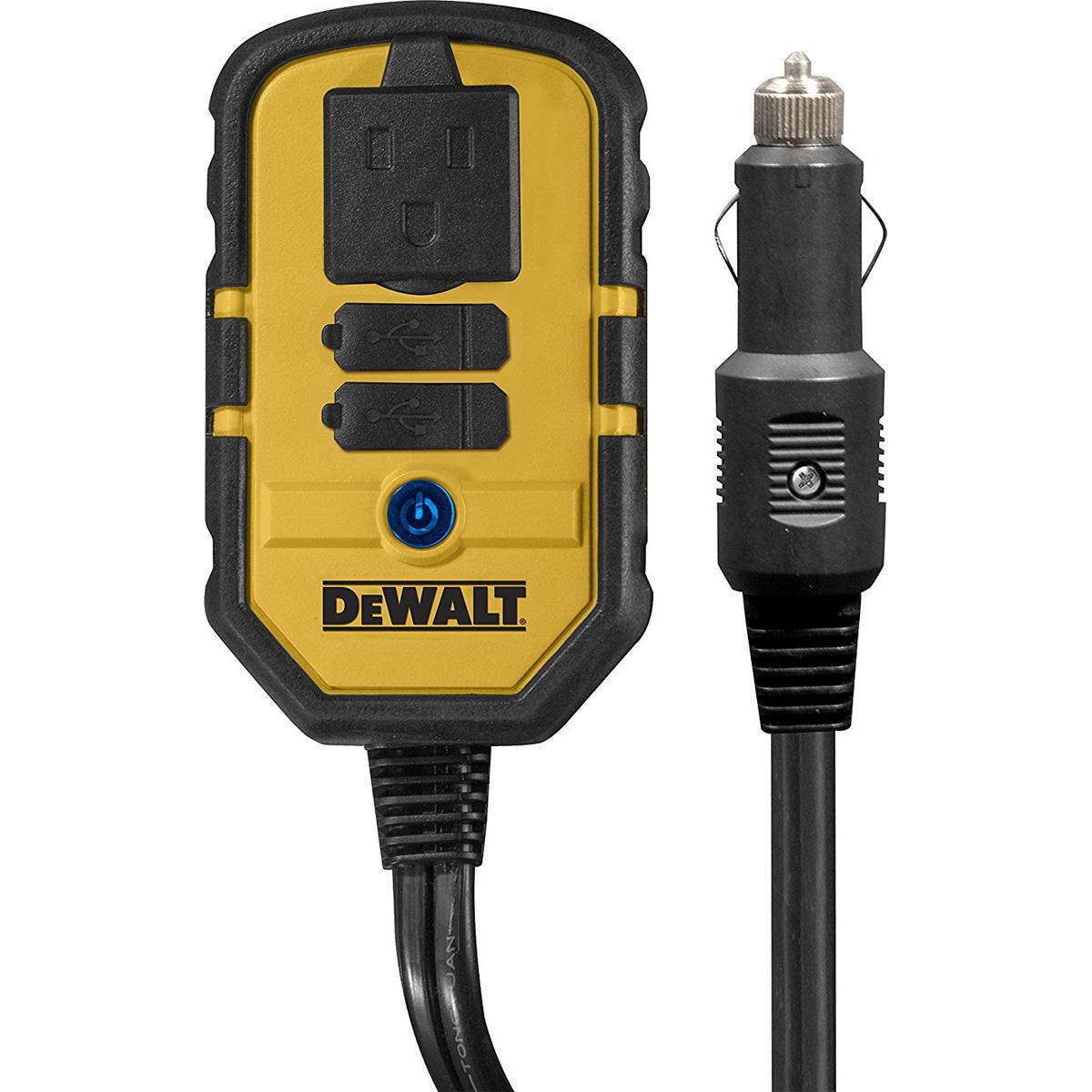 DeWALT 140w Continuous Power Inverter for $28.10
