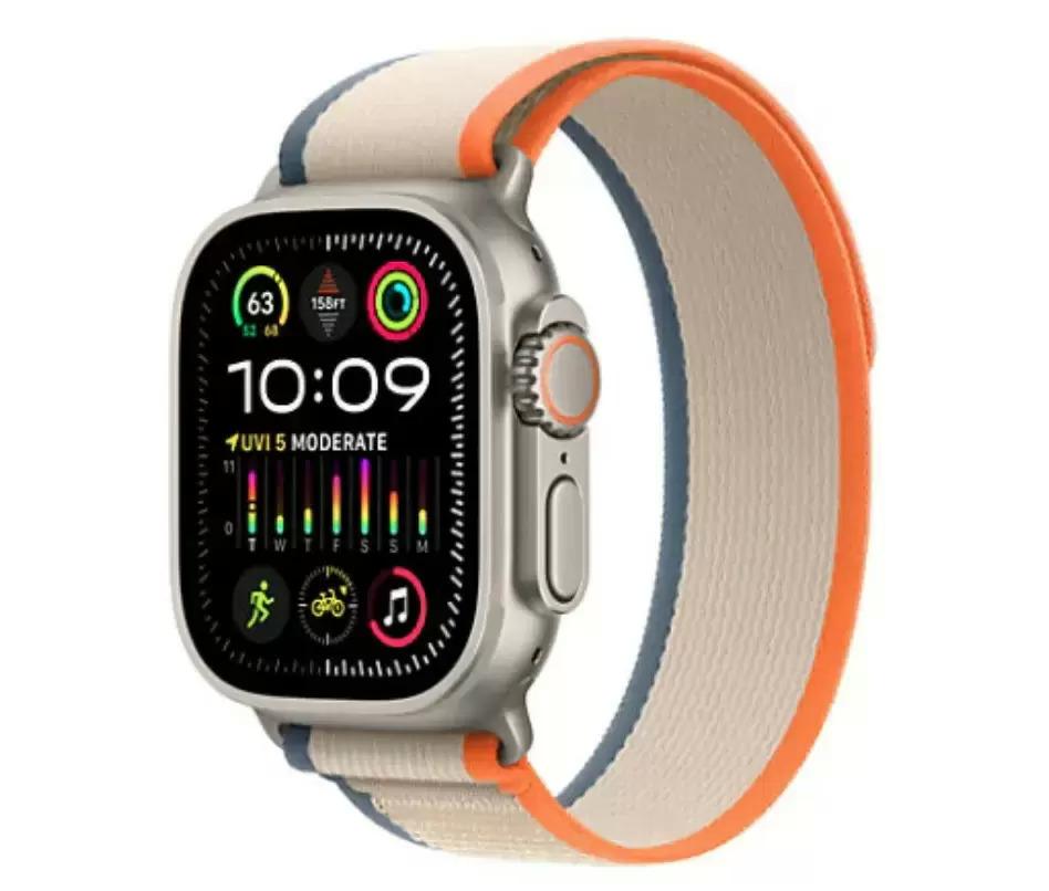 49mm Apple Watch Ultra 2 GPS + Cellular Smartwatch Orange Beige for $539.99 Shipped