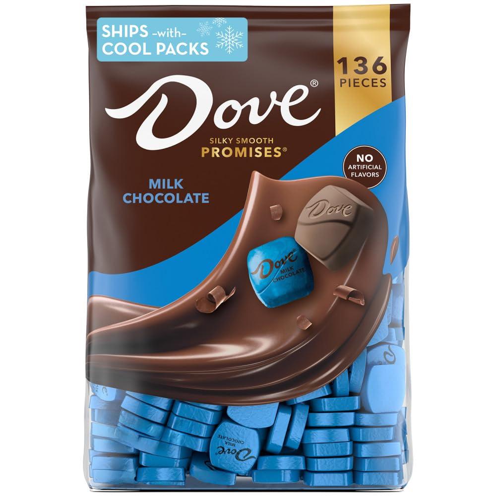 Dove Promises Milk Chocolate Candy 136 Pack for $14.42
