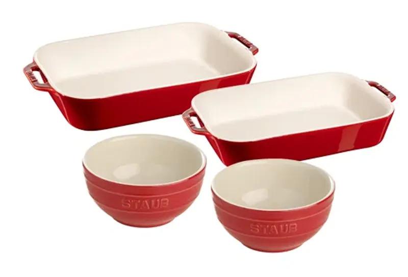 Staub Ceramics Baker Set 4-Piece for $49.99 Shipped