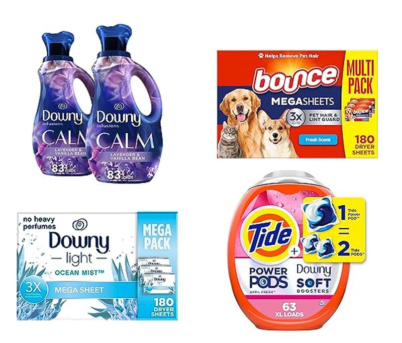 Amazon Laundry Detergents and Softeners $10 Off