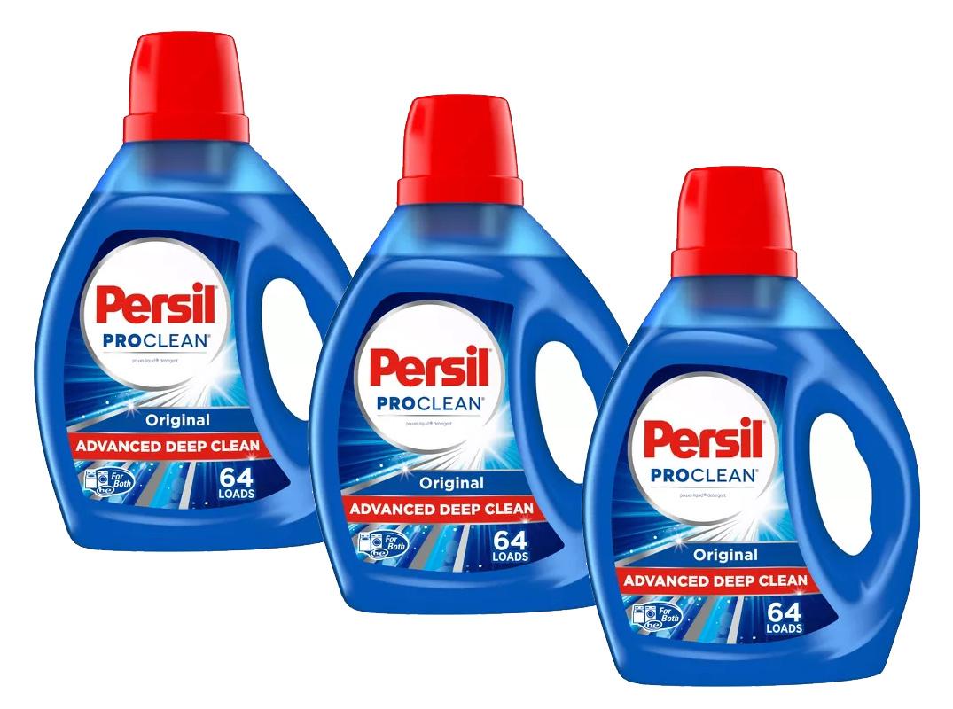 Persil ProClean Original HE Laundry Detergent 3 Pack with $10 Gift Card for $29.97
