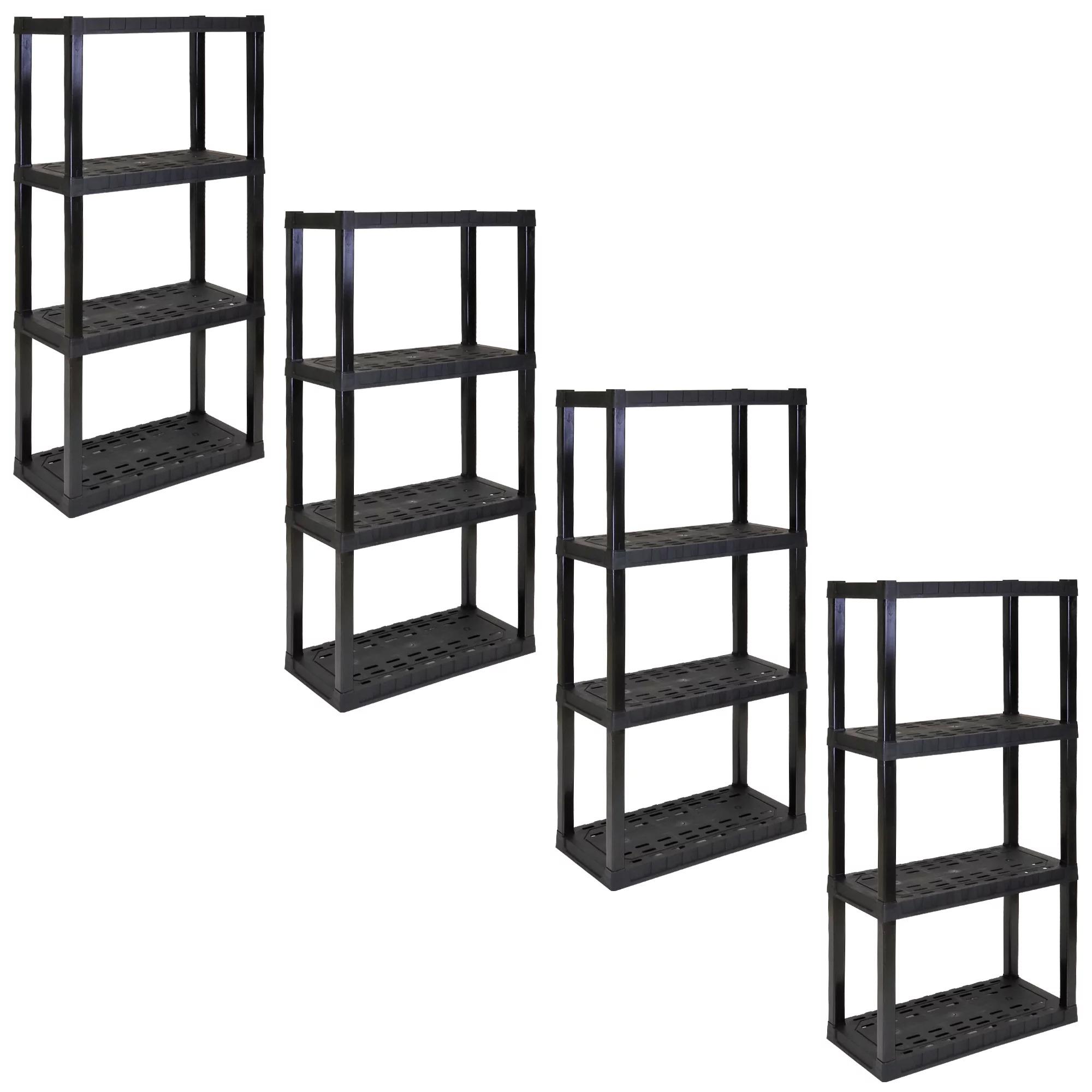 Hyper Tough 4-Tier Shelving Unit 4 Pack for $85 Shipped