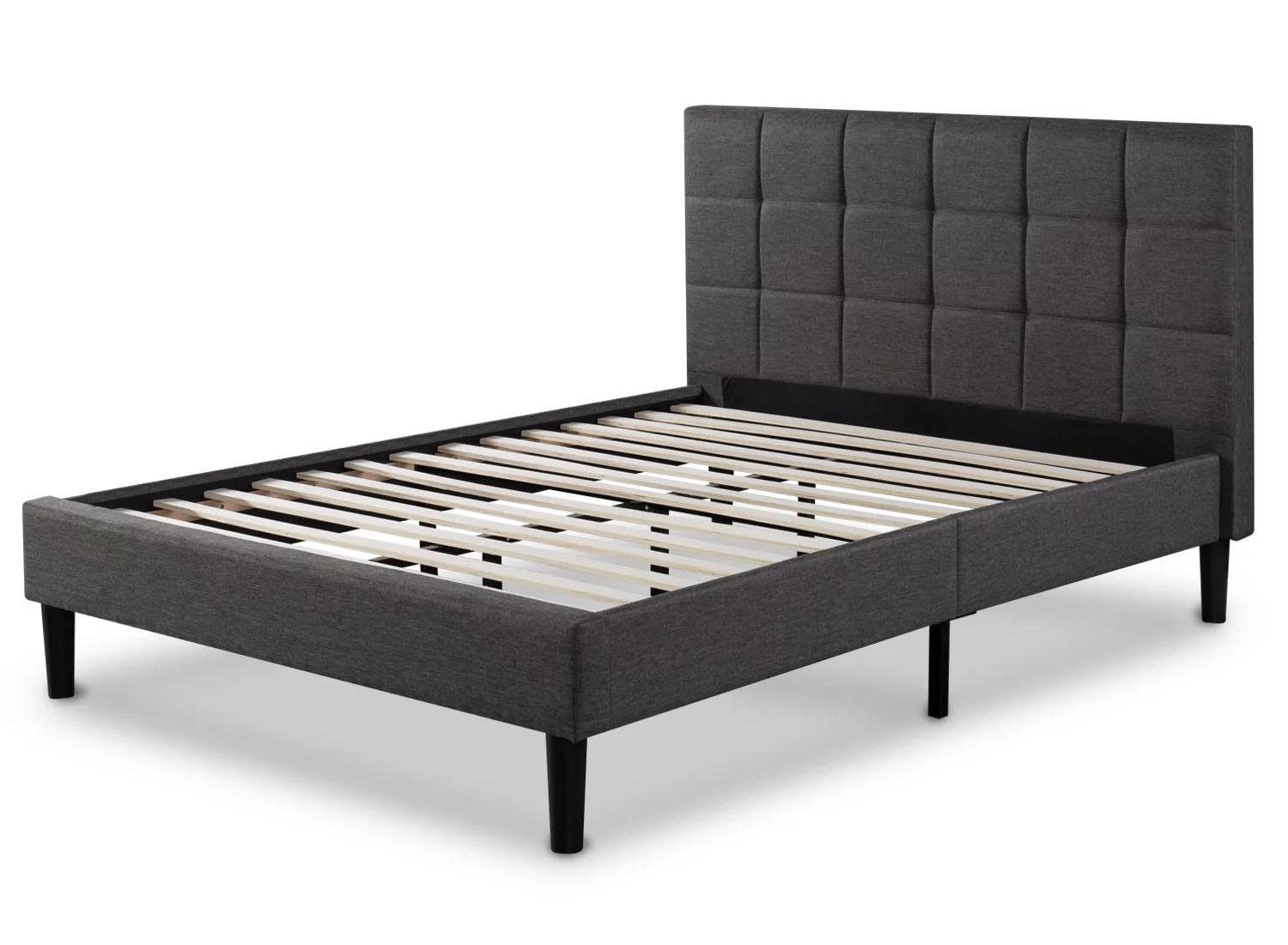 Zinus Lottie Upholstered Standard Queen Bed Frame for $99 Shipped