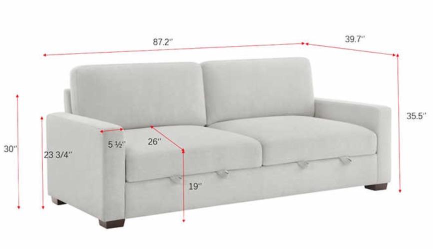 Thomasville Lambert Fabric Sofa with 2 Storage Seats for $599.99 Shipped