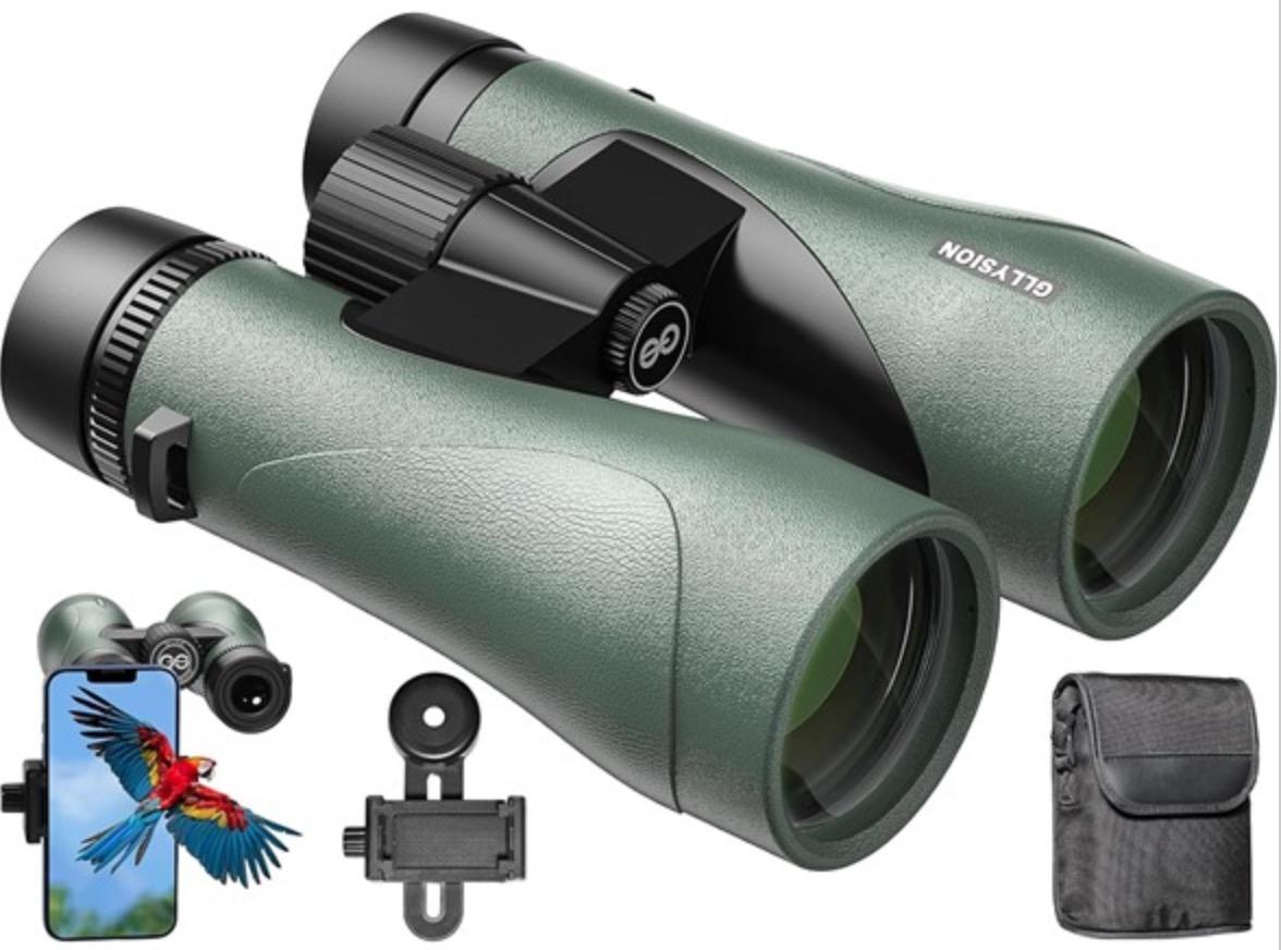 Gllysion 12x50 Professional HD Binoculars for $39.99