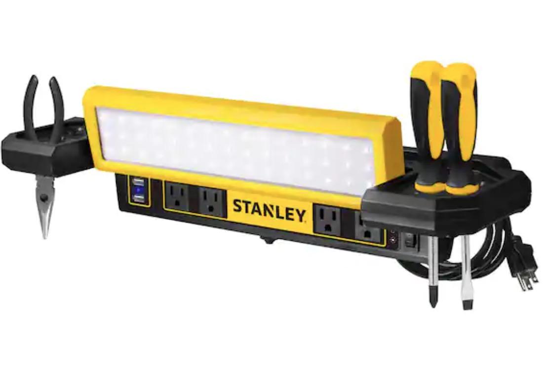Stanley 1000 Lumens Portable Work Bench Shop Light for $29.97 Shipped