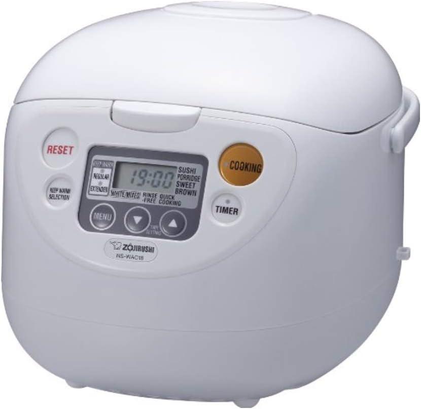 Zojirushi Micom Fuzzy Logic Rice Cooker NS-WAC10 18 for $128.91 Shipped