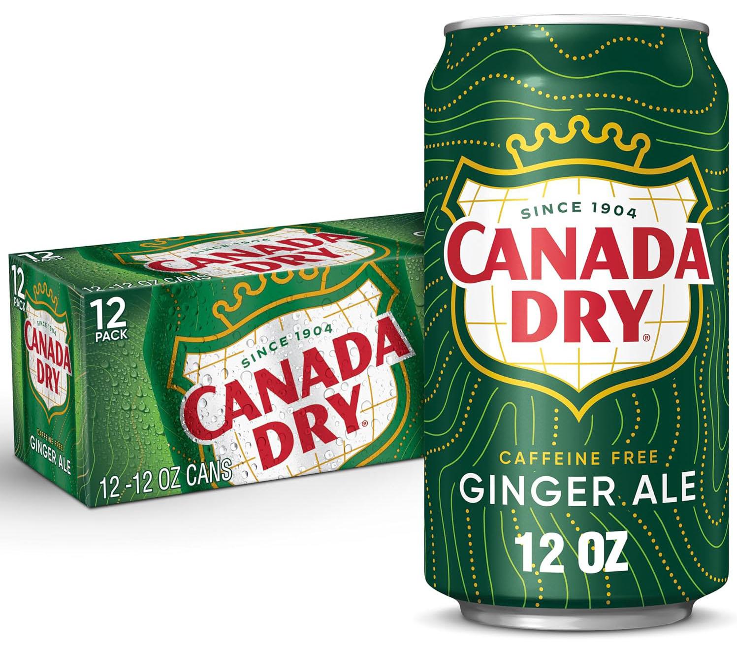 Canada Dry Cherry Gingerale Fruit Splash 12 Pack for $4.56