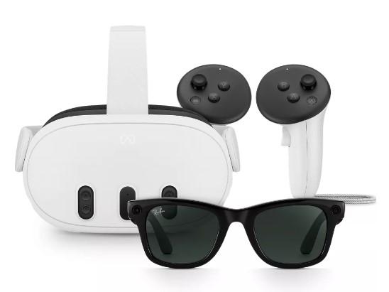 128GB Meta Quest 3 VR Headset with Ray-Ban Meta Sunglasses for $598.99 Shipped