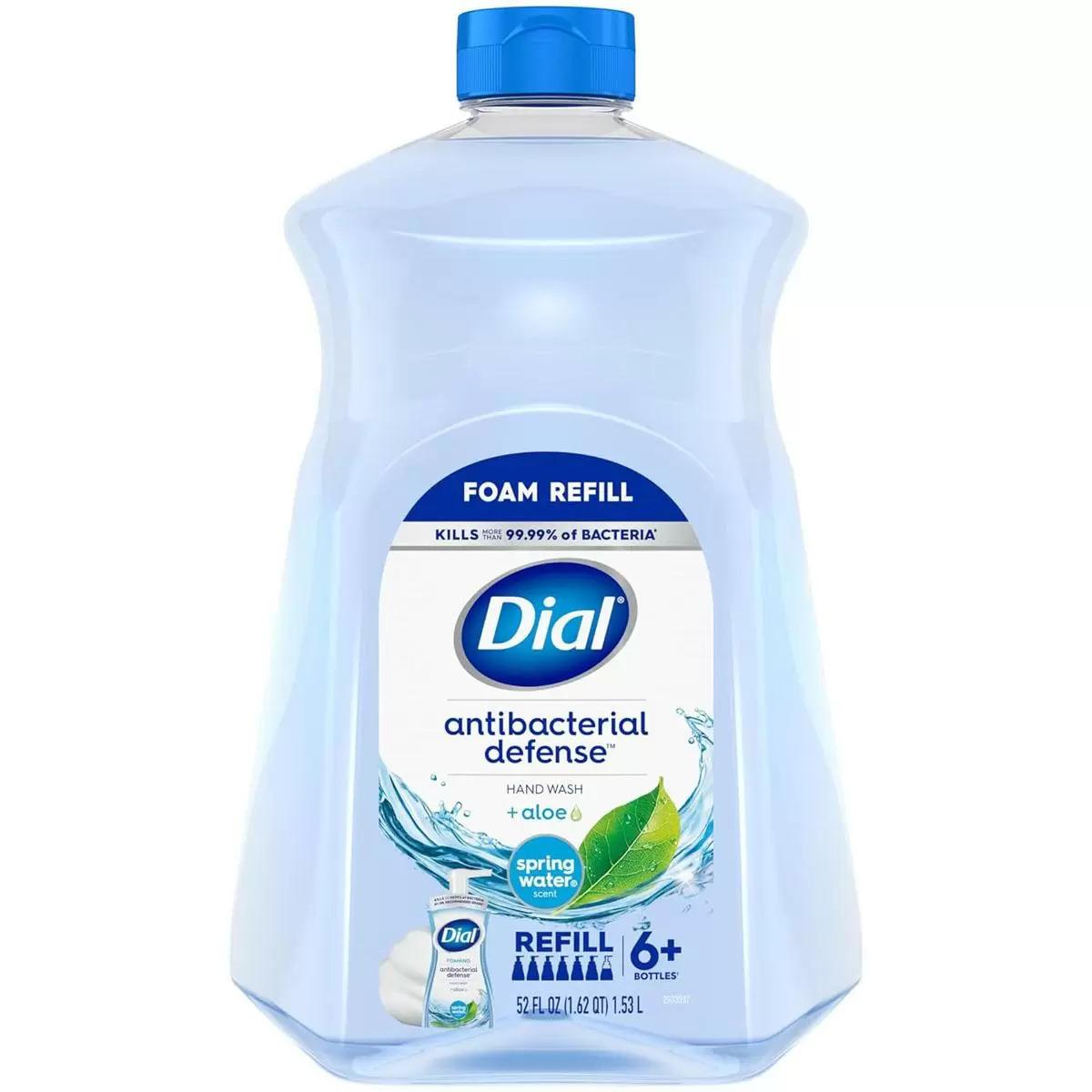 Dial Antibacterial Foaming Hand Soap Refill 52oz for $5.64