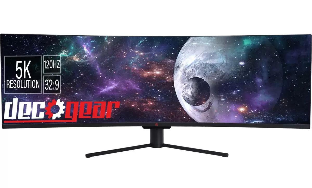 49in Deco Gear Curved Ultrawide Monitor for $499.99