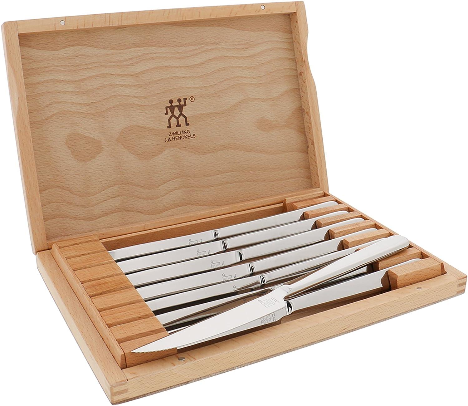 Zwilling JA Henckels Stainless Steel Steak Knife Set for $36.99 Shipped