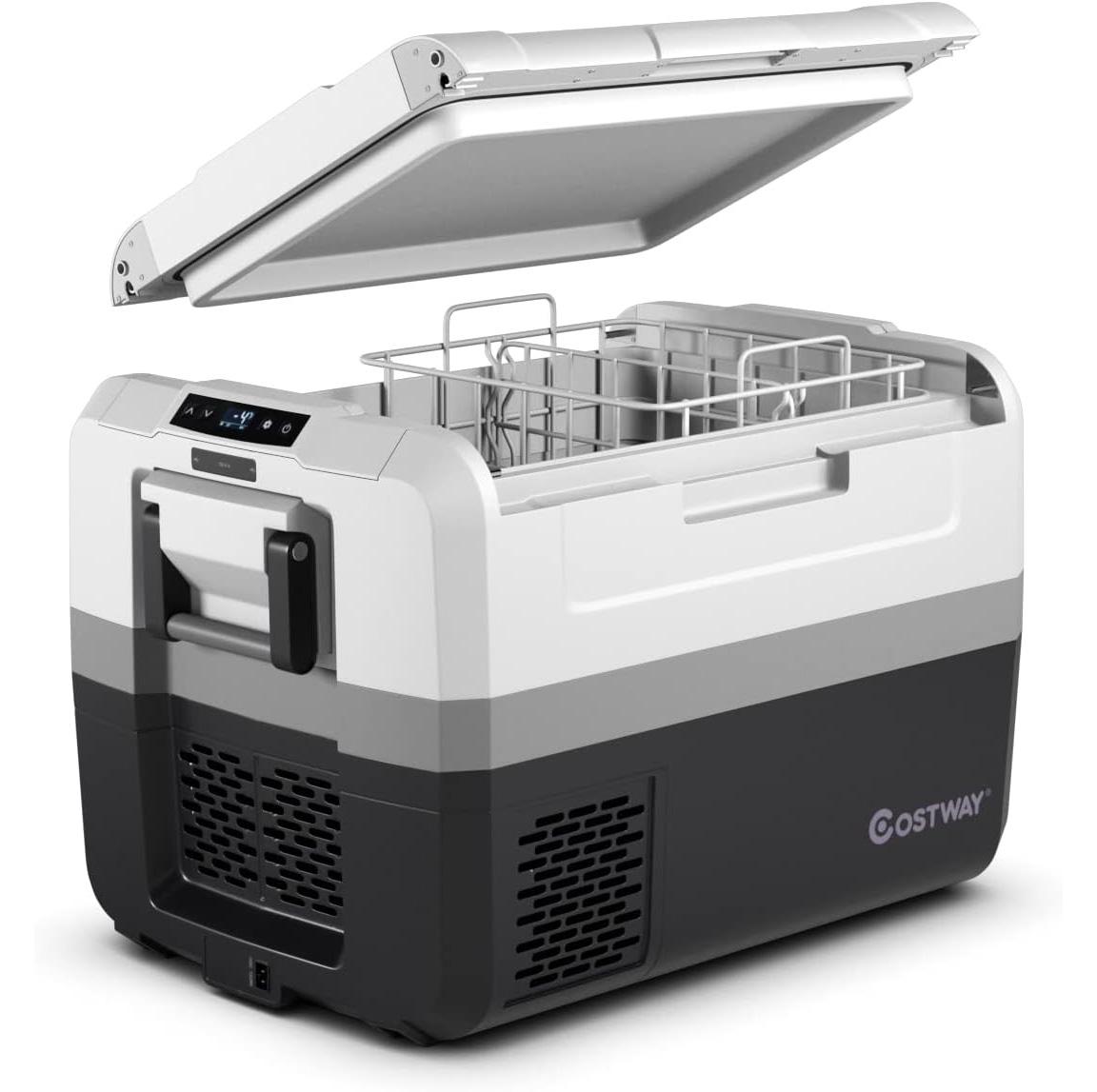 Costway 48q Portable RV Car Refrigerator for $188.09 Shipped