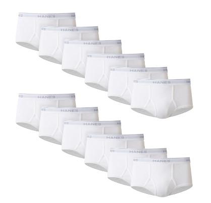 Hanes Mens Brief Underwear 12 Pack for $17.98