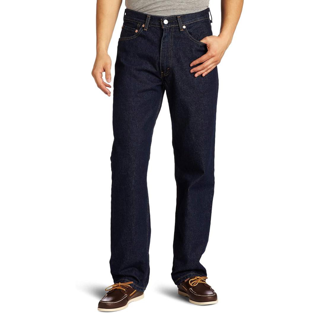 Levi\'s Mens 550 Relaxed Fit Jeans for $24.99