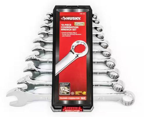 Husky Combination 10-Piece Wrench Set for $19.97 Shipped