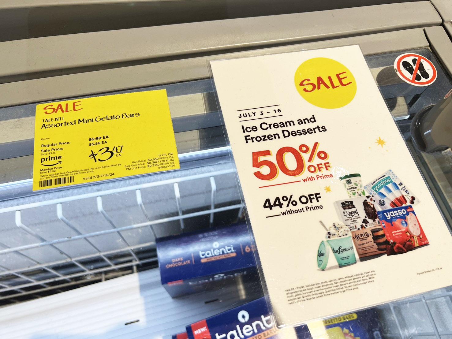 Whole Foods Ice Cream and Frozen Desserts Sale for 50% Off