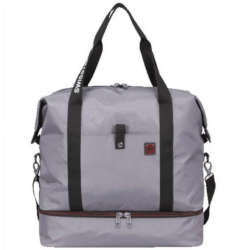 Swiss Tech Drop Bottom Travel Weekender Duffel Bag for $14.83