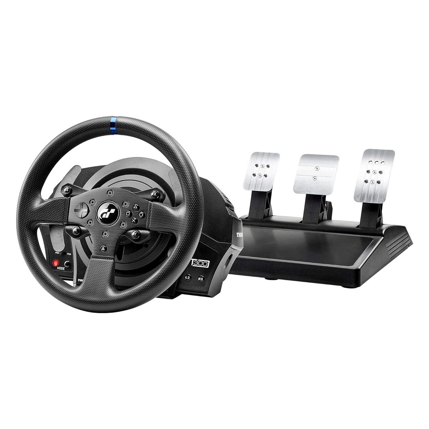 Thrustmaster T300 RS Gran Turismo Edition Racing Wheel with Pedals $299.99 Shipped