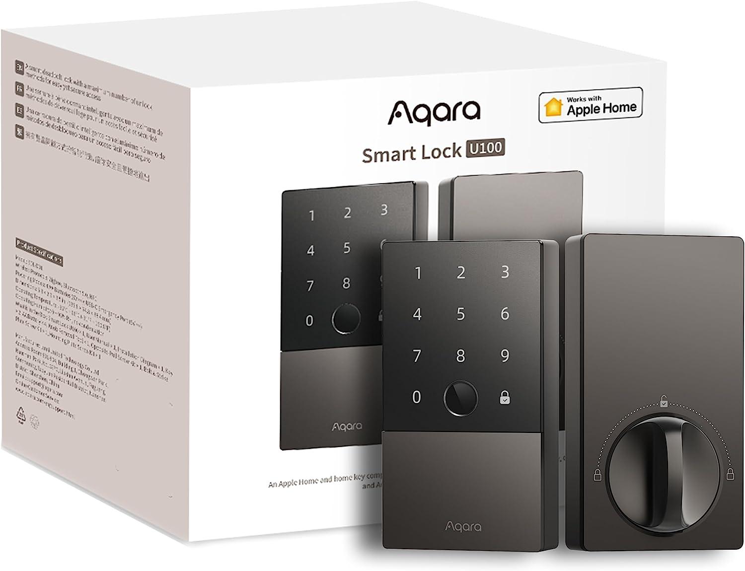 Aqara Smart Lock U100 Fingerprint Keyless Entry Door Lock for $132.99 Shipped