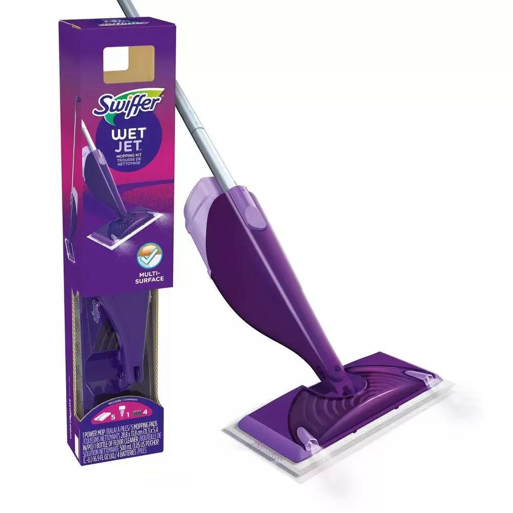 Swiffer WetJet Floor Mop Starter Kit for $14.49