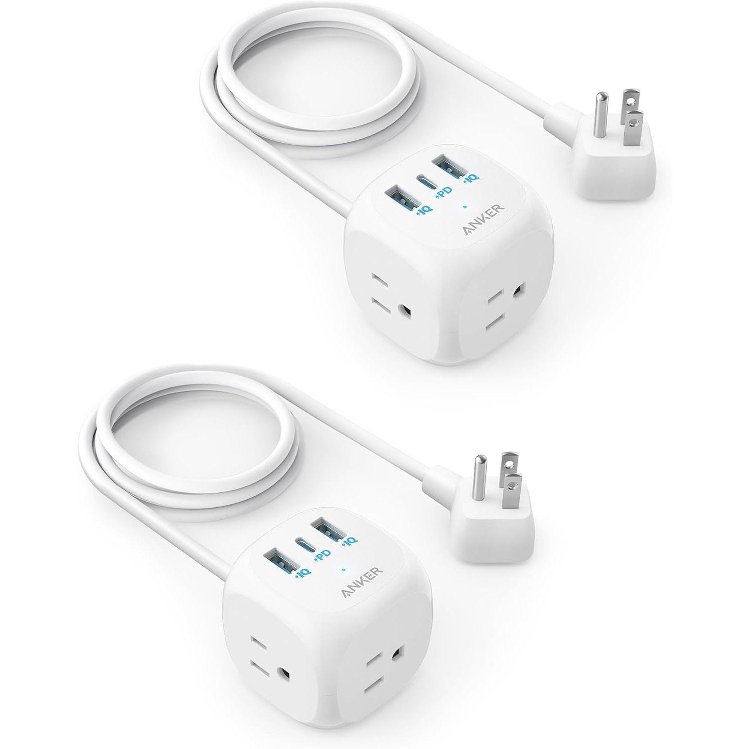 Anker USB C 321 Outlet Extender with 3 Outlets 2 Pack for $15.99 Shipped