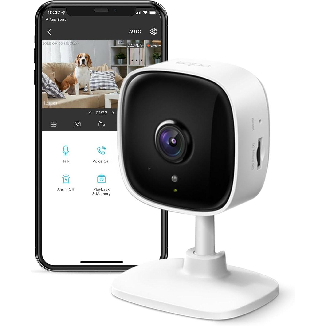 TP-Link Tapo C210 2K Pan & Tilt Wi-Fi Security Camera 2 Pack for $34.99 Shipped