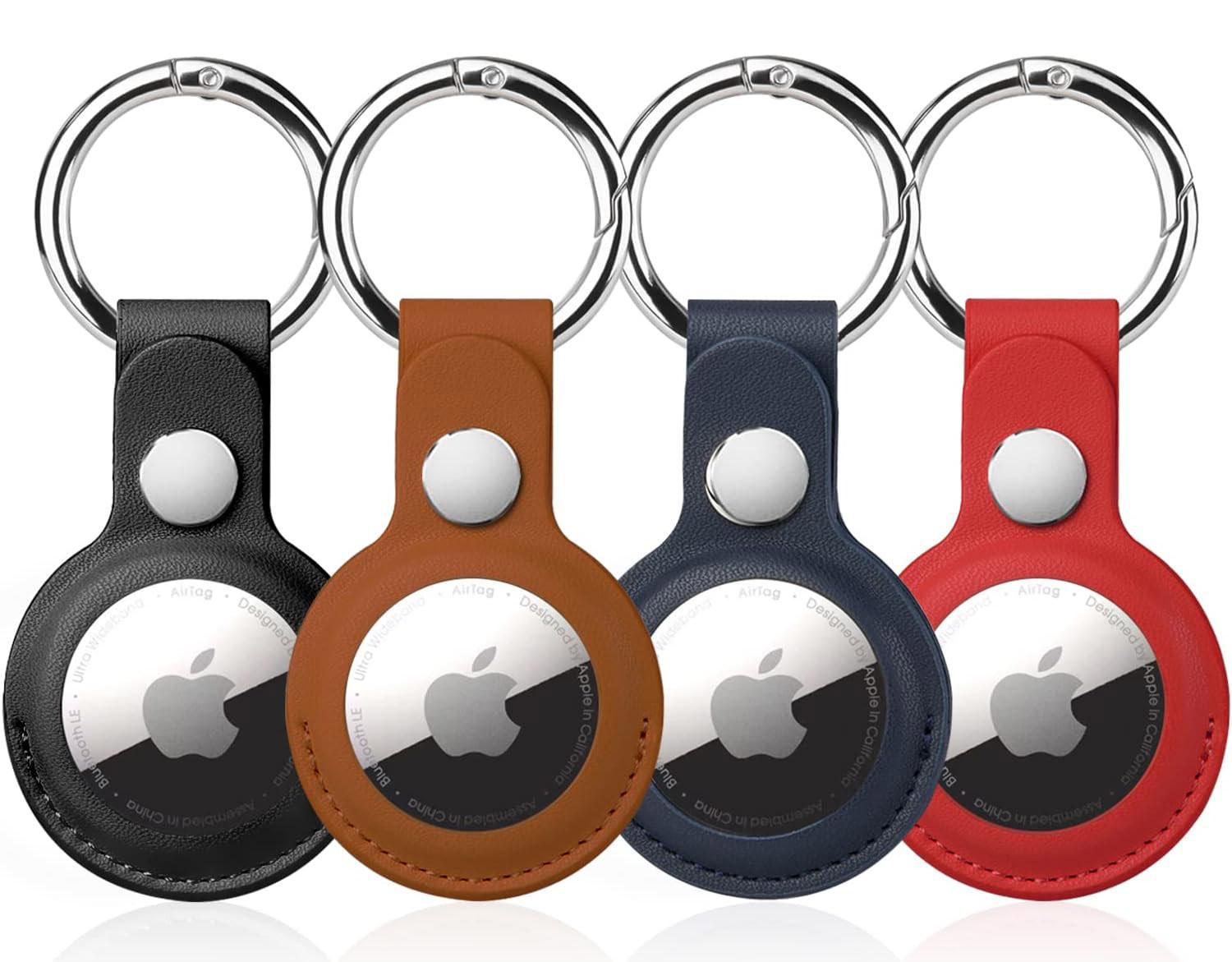 Airtag Holder for Apple Air Tag Keychain 4 Pack for $3.99