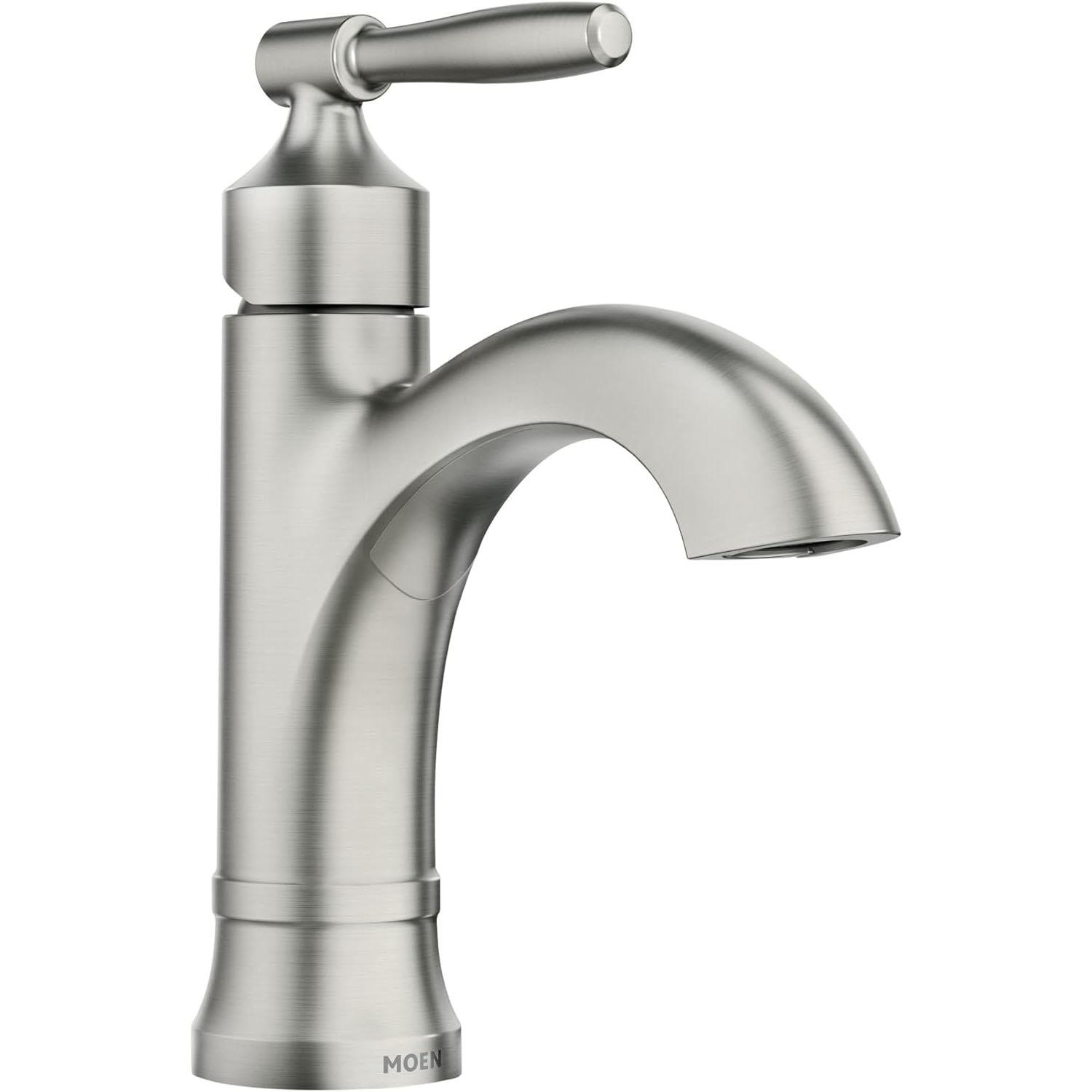 Moen Halle Spot Resist Bathroom Sink Faucet $50.48