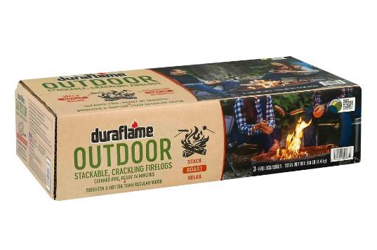 Duraflame Outdoor Roasting Firelogs 3 Pack for $10.48