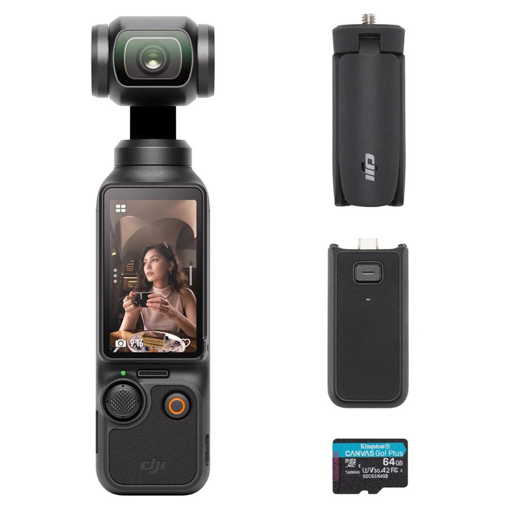 DJI Osmo Pocket 3 Gimbal Camera Bundle for $499.99