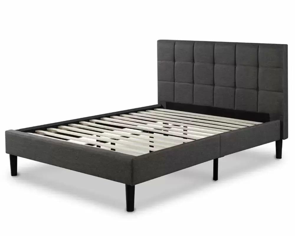 Zinus Lottie Upholstered Queen Bed Frame for $89 Shipped
