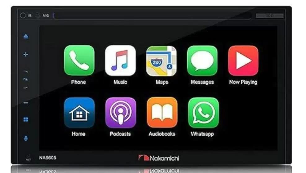 Nakamichi Apple CarPlay and Android Auto Touchscreen for $49.99