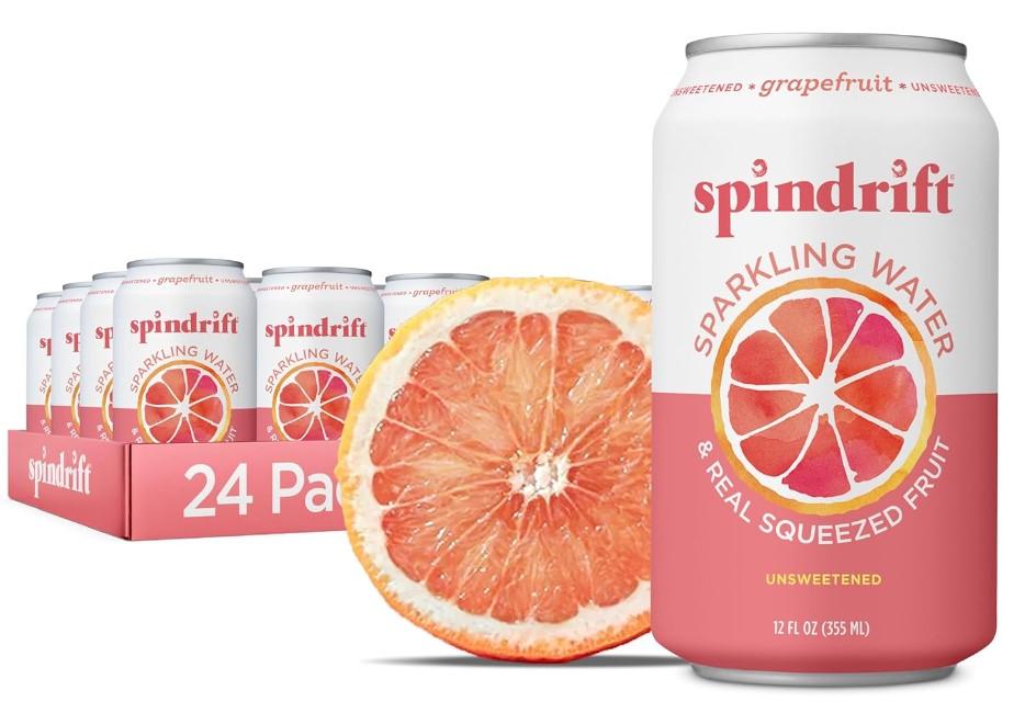 Spindrift Sparkling Water 24 Pack for $14.22
