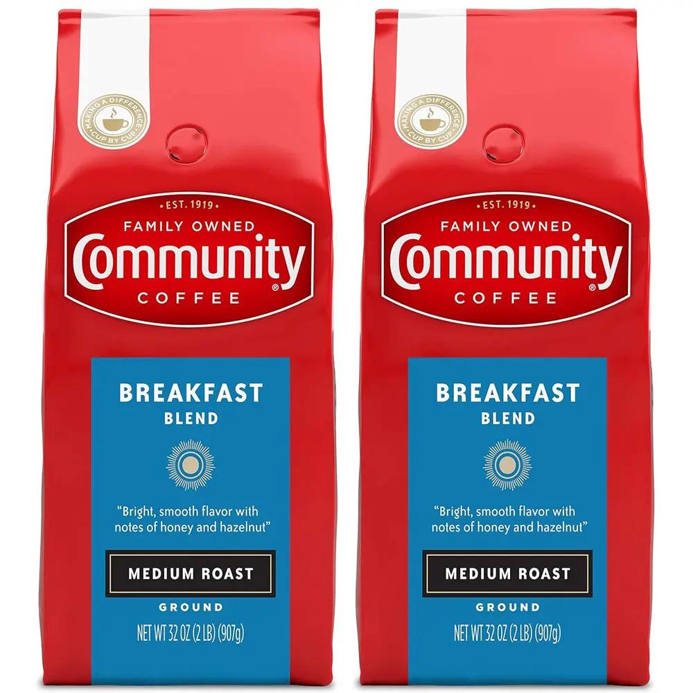 Community Coffee Breakfast Blend Ground Coffee 2 Pack for $10.48