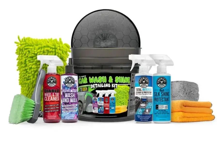 Chemical Guys Ultimate Car Wash and Shine Detailing Kit for $30